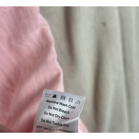 Princess Polly Anyone But You Pink Mini Dress Tie Back Bow Sweet Sleeveless Sz 4 - Picture 14 of 16